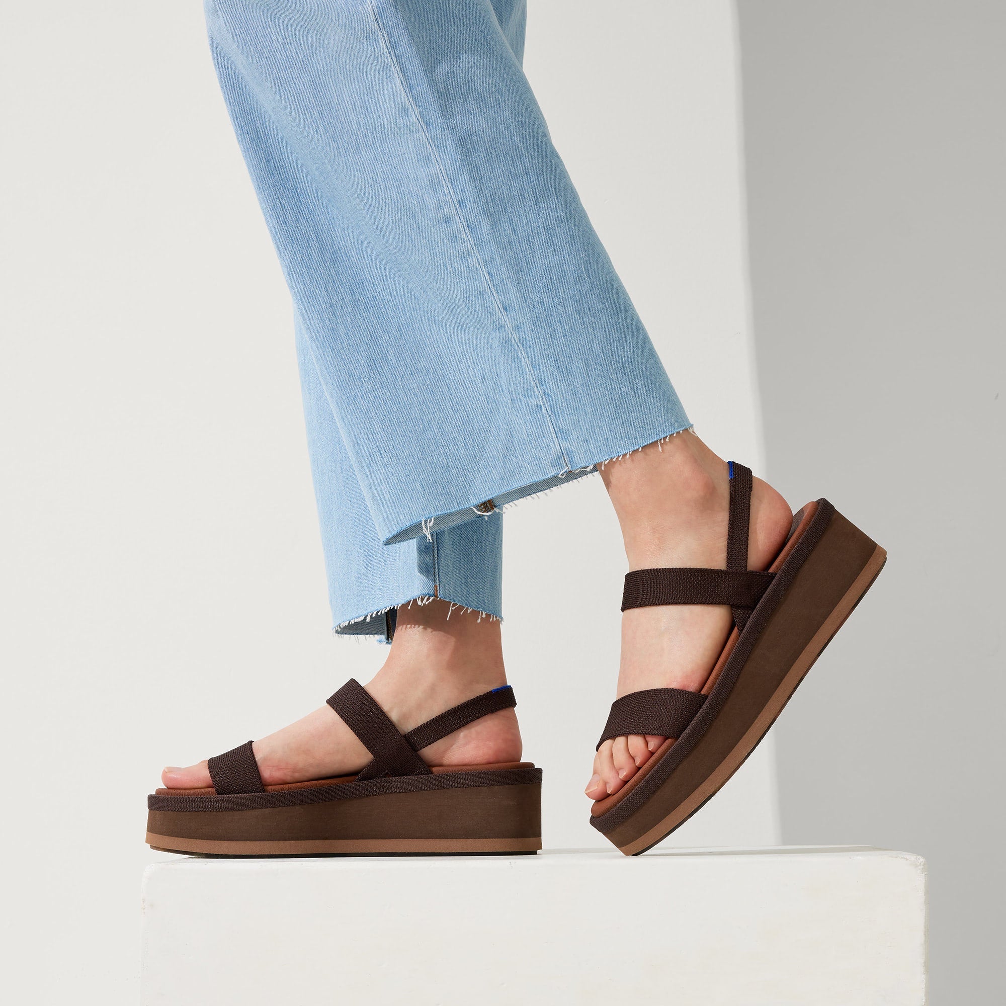 The Lightweight Wedge Sandal - Cardamom - Image 2