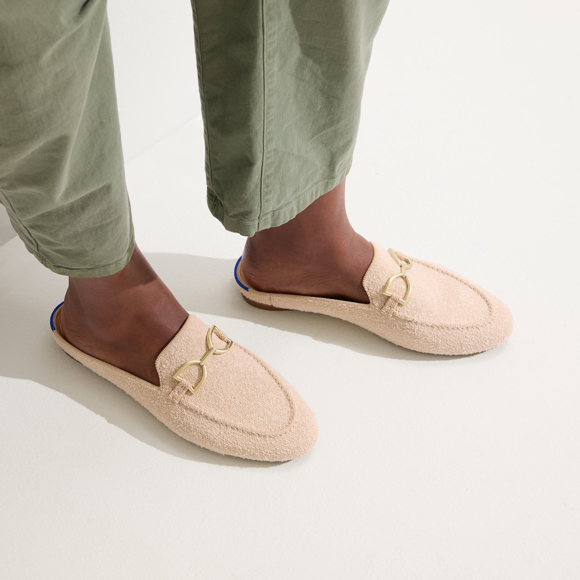 The Double Bit Loafer Mule - Bunny Boucl?? - Image 3