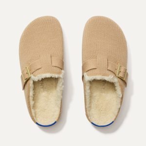 The Cozy Buckle Clog - Honey