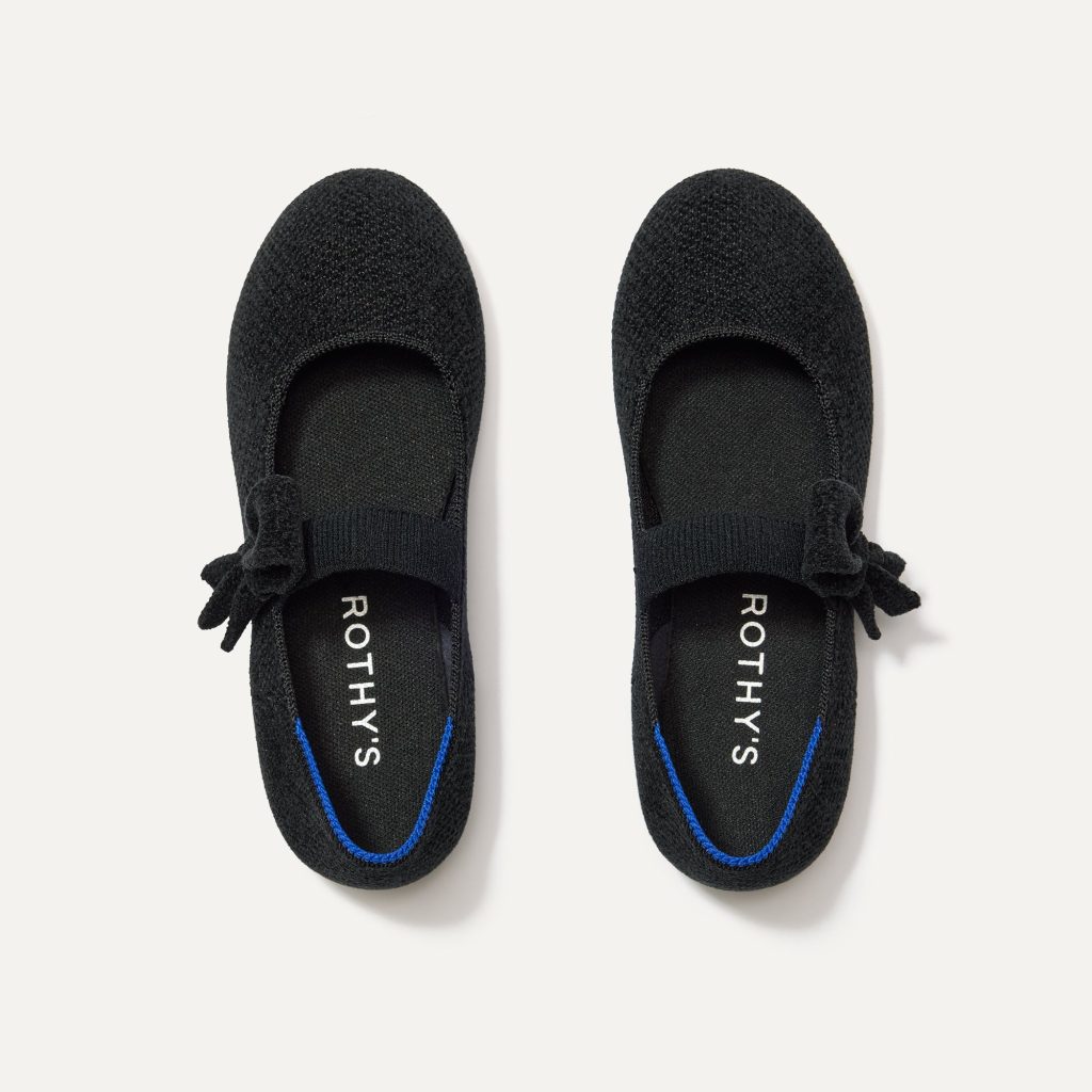 The Kids ReVelvet? Tux Bow Mary Jane - ReVelvet? Black